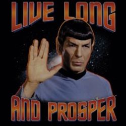 Star Trek Shirts - Live Long And Prosper T-Shirts