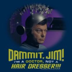 Star Trek Shirts - Not A Hair Dresser T-Shirts