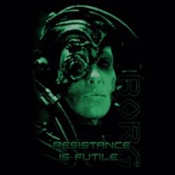 Star Trek Shirts - Resistance Is Futile T-Shirts
