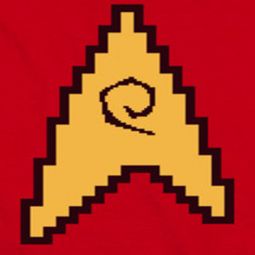 Star Trek - The Original Series 8 Bit Engineering Red Shirts