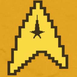 Star Trek - The Original Series 8 Bit Engineering Yellow Shirts