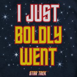 Star Trek - The Original Series Boldly Went Shirts