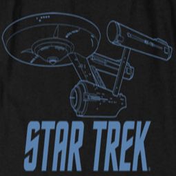 Star Trek - The Original Series Enterprise Outline Shirts