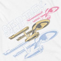 Star Trek - The Original Series Retro Tri Enterprise Shirts