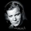 Star Trek T-shirt - Captain Kirk Portrait Shatner Adult Black