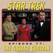 Star Trek T-shirt - Episode 77 The Savage Curtain Adult Sand