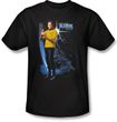 Star Trek T-shirt - Galactic Kirk Adult Collector's Black
