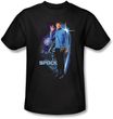 Star Trek T-shirt - Galactic Spock Adult Black