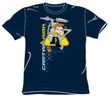 Star Trek T-shirt - Kirk Captain's Chair Adult Navy Blue