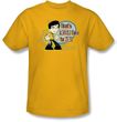 Star Trek T-shirt - Mr Sulu To You Cartoon Adult Gold