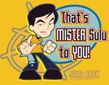 Star Trek T-shirt - Mr Sulu To You Cartoon Adult Gold