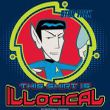 Star Trek T-shirt - Spock This Shirt Is Illogical Adult Navy Blue