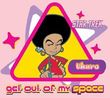 Star Trek T-shirt - Uhura Out of My Space Adult Pink