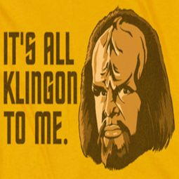 Star Trek - The Next Generation All Klingon Shirts
