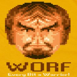 Star Trek - The Next Generation Bit Warrior Shirts