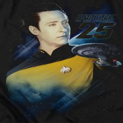 Star Trek - The Next Generation Data 25th Shirts