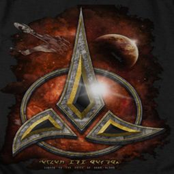 Star Trek - The Next Generation Klingon Crest Shirts