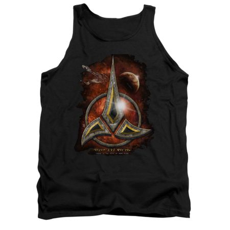 Star Trek - The Next Generation Tank Top Klingon Crest Black Tanktop