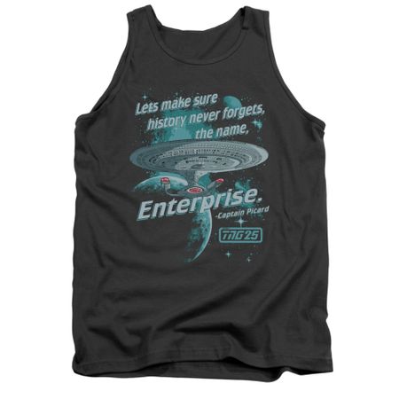 Star Trek - The Next Generation Tank Top Never Forget Charcoal Tanktop