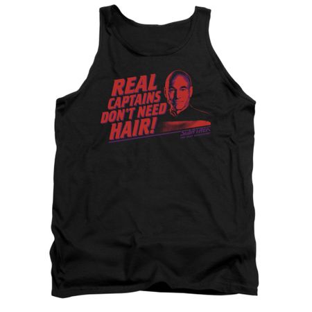Star Trek - The Next Generation Tank Top Real Captain Black Tanktop