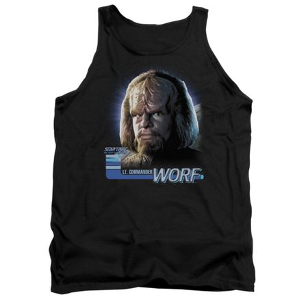 Star Trek - The Next Generation Tank Top TNG Worf Black Tanktop