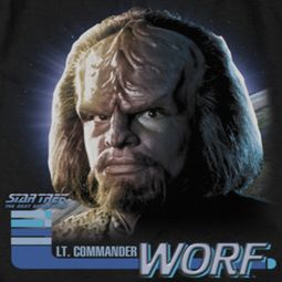 Star Trek - The Next Generation TNG Worf Shirts