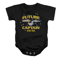Star Trek - The Original Series Baby Romper Future Captain Black Infant Babies Creeper