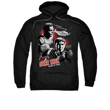 Star Trek - The Original Series Hoodie Sweatshirt Balance Of Terror Black Adult Hoody Sweat Shirt