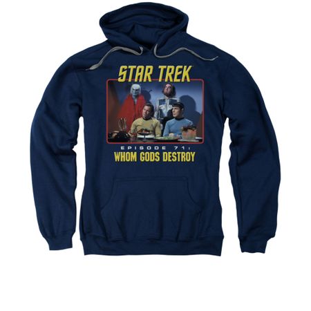 Star Trek - The Original Series Hoodie Sweatshirt Episode 71 Navy Adult Hoody Sweat Shirt