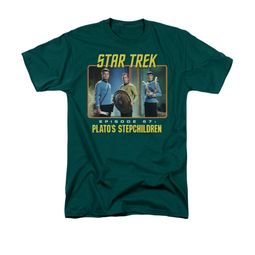 Star Trek - The Original Series Shirt Episode 67 Adult Hunter Green Tee T-Shirt