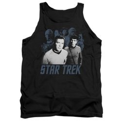 Star Trek - The Original Series Tank Top Kirk Spock And Company Black Tanktop Star Trek - The Original Series Tank Top Kirk Spock And Company Black Tanktop