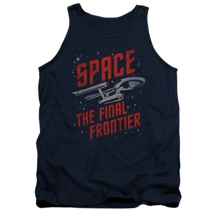 Star Trek - The Original Series Tank Top Space Travel Navy Tanktop