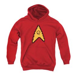 Star Trek - The Original Series Youth Hoodie 8 Bit Science Red Kids Hoody