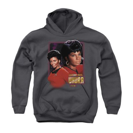 Star Trek - The Original Series Youth Hoodie Lieutenant Uhura Charcoal Kids Hoody
