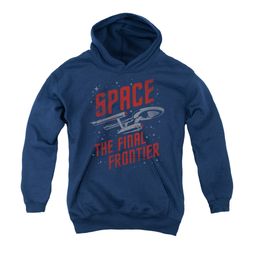 Star Trek - The Original Series Youth Hoodie Space Travel Navy Kids Hoody