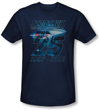 Star Trek TNG Shirt - The Next Generation 25th Anniversary