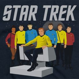 Star Trek Vector Crew Shirts