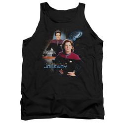 Star Trek - Voyager Tank Top Captain Janeway Black Tanktop