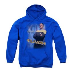 Star Trek - Voyager Youth Hoodie Tuvok Royal Blue Kids Hoody