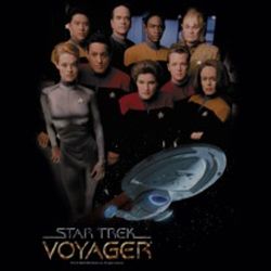 Star Treks -  Shirt Voyager Crew T-Shirts