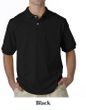Stedman Polo Shirt Hanes Jersey Knit Golf Sport Shirt
