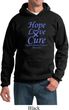 Stomach Cancer Hope Love Cure Hoodie