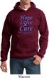 Stomach Cancer Hope Love Cure Hoodie
