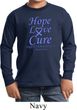 Stomach Cancer Hope Love Cure Kids Long Sleeve