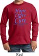 Stomach Cancer Hope Love Cure Kids Long Sleeve