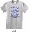Stomach Cancer Hope Love Cure Kids T-shirt