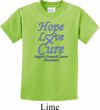 Stomach Cancer Hope Love Cure Kids T-shirt