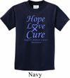 Stomach Cancer Hope Love Cure Kids T-shirt