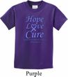 Stomach Cancer Hope Love Cure Kids T-shirt