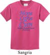 Stomach Cancer Hope Love Cure Kids T-shirt